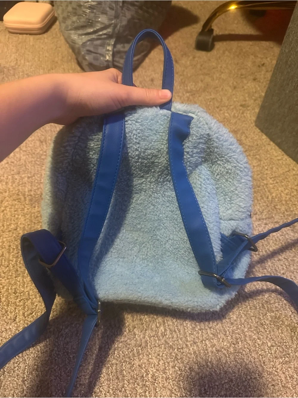 Loungefly Care Bears Grumpy Backpack